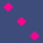 Navy/Pink Diamonds