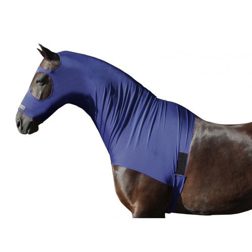 Supreme Products Lycra Hood - Navy - Foal/Mini