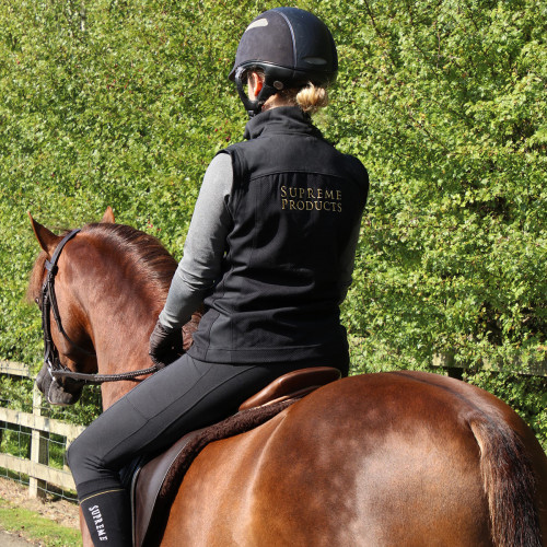 Back shot of Supreme Products Active Show Rider Gilet