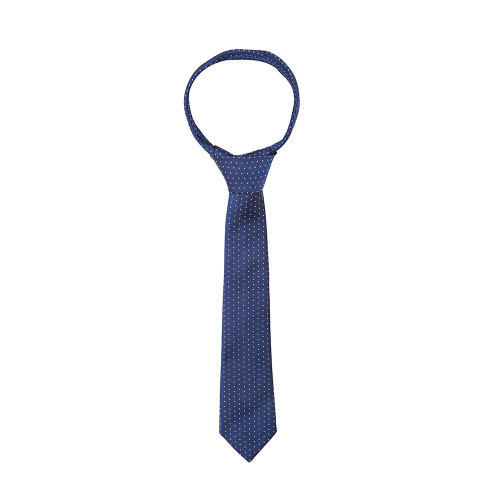 Supreme Products Show Tie - Navy/Gold Spot - Adult