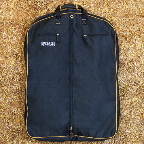 Supreme Products Pro Groom Garment Bag - Black/Gold - One Size