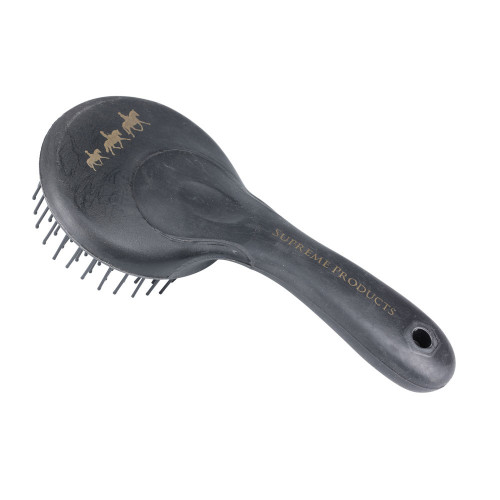 Supreme Products Pro Groom Mane & Tail Brush - Black/Gold