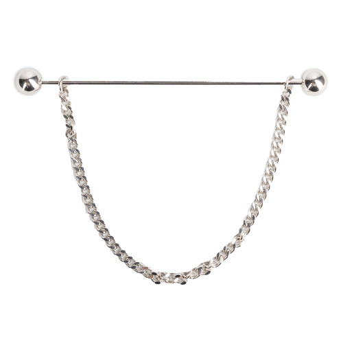 Supreme Products Class Act Collar Pin - Silver