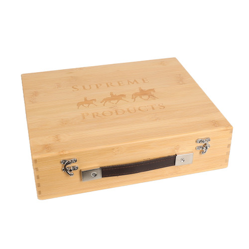 Supreme Products Gleaming Grooming Box - Wood - 34cm x 39cm