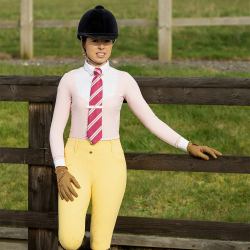 Supreme Products Champion Show Rider Competition Breeches - Canary Yellow - Size 6