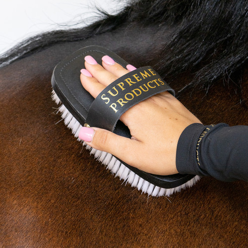 Supreme Products Ultimate Coat Body Brush - Black/Gold - 19 x 9.8cm