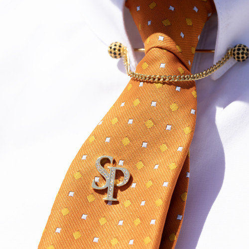 Supreme Products Glitz & Glam SP Tie Pin - Gold/Silver