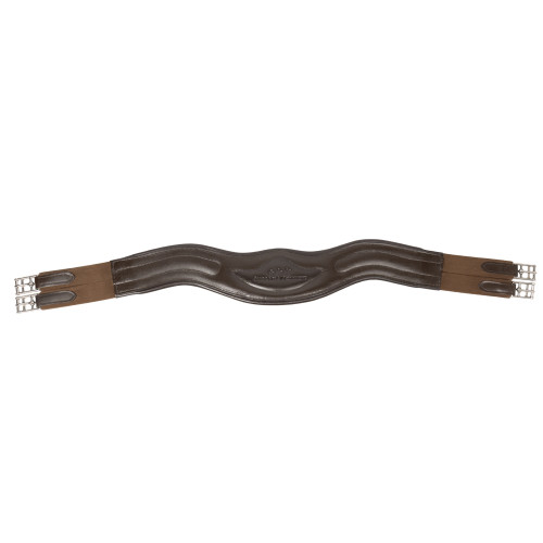 Supreme Products Pro Performance Anatomical Leather Girth - Brown - 44"