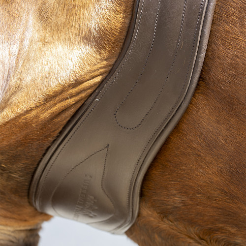 Supreme Products Pro Performance Anatomical Leather Girth - Brown - 44"