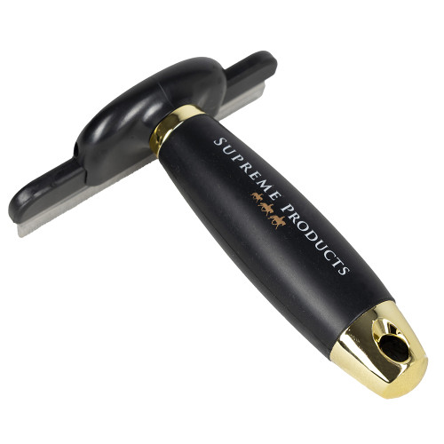 Supreme Products Comfort Groom Shaving Comb - Black/Gold