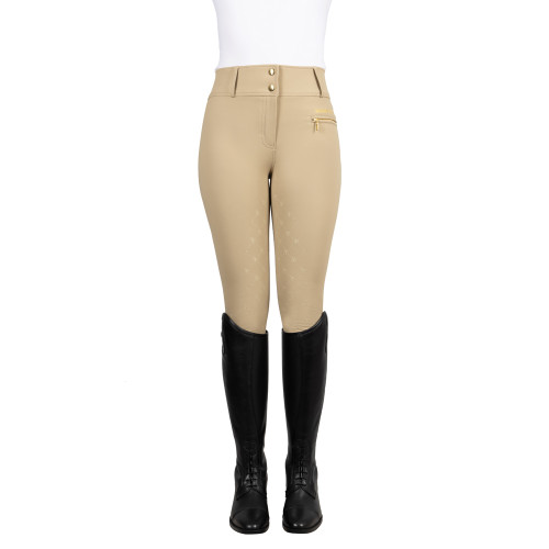 Supreme Products Champion Show Hunter Rider Breeches - Size 6 - Biscuit Beige