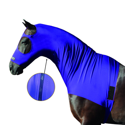 Horse hood zip customisation