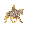 Supreme Products Glitz & Glam Horse & Rider Tie Pin
