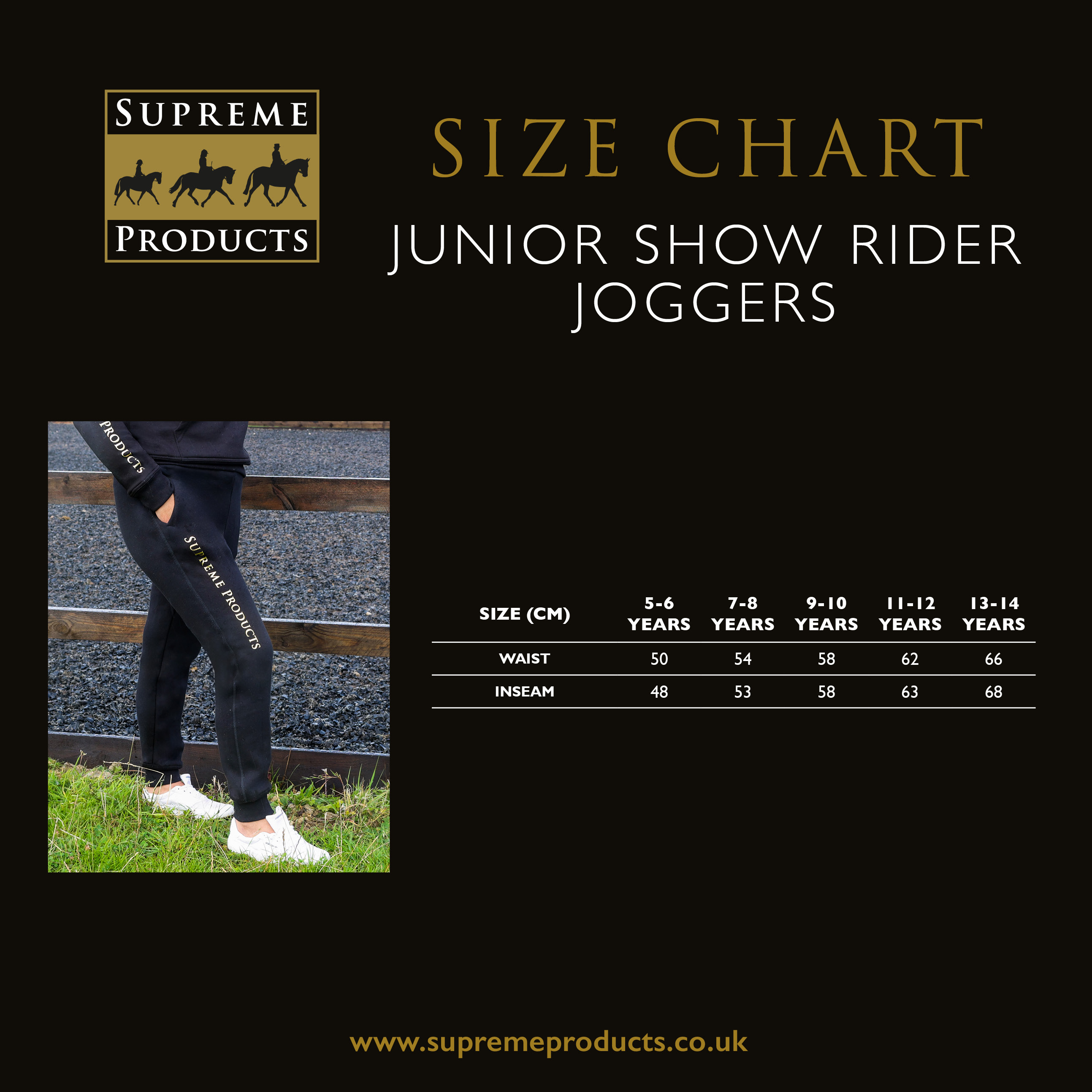 Supreme Products - Supreme Products Active Junior Show Rider Joggers